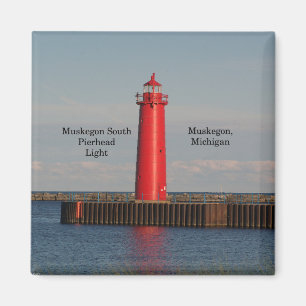 Muskegon South Pierhead Light magnet Magneet