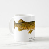 Muskellunge Fish Coffee Mug (Devant gauche)