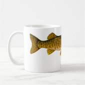 Muskellunge Fish Coffee Mug (Gauche)
