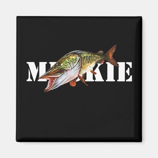 Muskie Magneet (Voorkant)