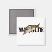 Muskie Magneet (Voorkant / Achterkant)