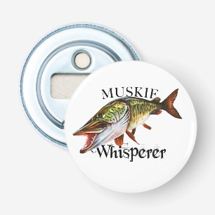 Muskie Whisperer Button Flesopener