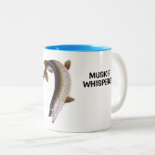 MUSKIE WHISPERER CAFÉ MUG (Devant droit)