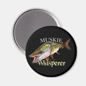 Muskie Whisperer Magneet (Voorkant / Achterkant)