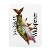 Muskie Whisperer Magneet (Verticaal)