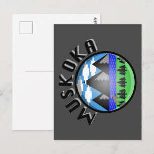 Muskoka Design - Ansichtkaart Briefkaart