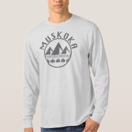 Muskoka Design - Basic T-shirt met lange mouwen