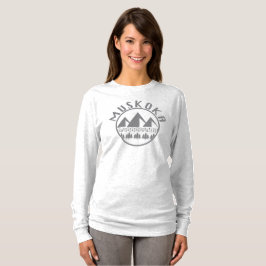 Muskoka Design - Basic T-shirt met lange mouwen