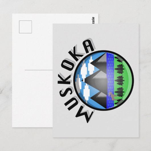 Muskoka Design - Carte postale (Devant / Derrière)