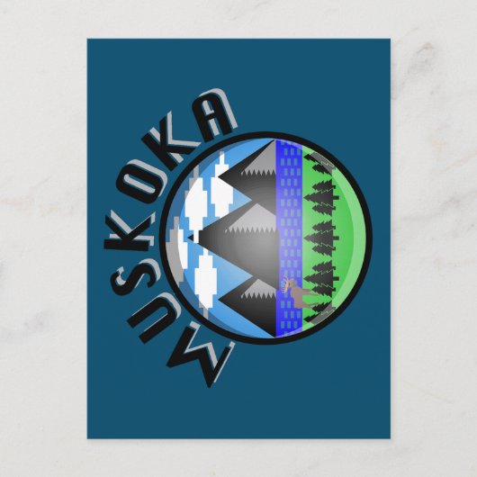 Muskoka Design - Carte postale (Devant)