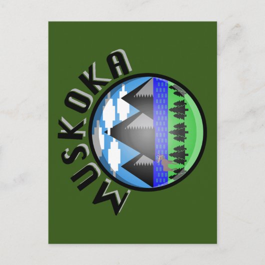 Muskoka Design - Carte postale (Devant)