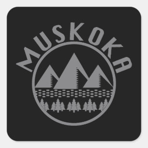 Muskoka Design - Stickers Carrés