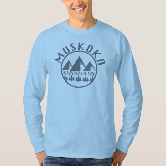 Muskoka Design - T-shirt à manches longues de base (Devant)