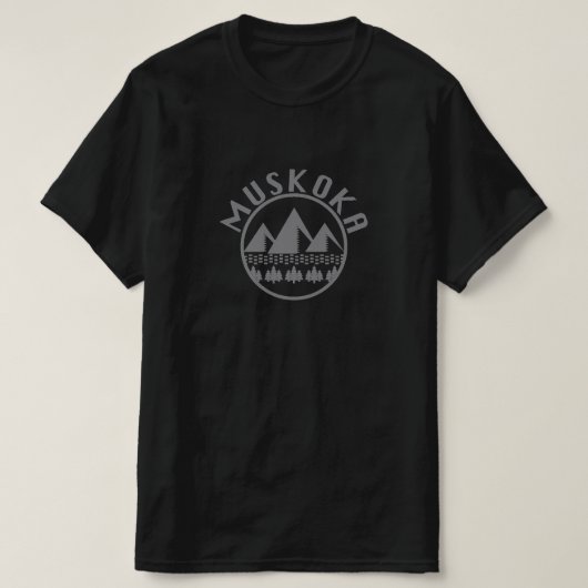 Muskoka Design - T-shirt à valeur masculine (Design devant)