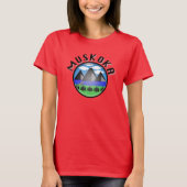 Muskoka Design (Version 2) - T-shirt de base pour (Devant)
