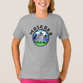 Muskoka Design (Version 2) - T-shirt de base pour (Devant)