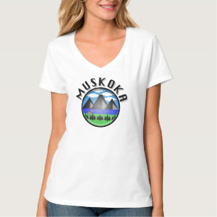 Muskoka Design (Version 2) - T-shirt de base pour