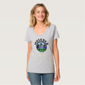 Muskoka Design (Version 2) - T-shirt de base pour  (Devant entier)