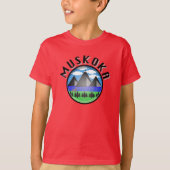 Muskoka Design (Version 2) - T-shirt de base pour  (Devant)
