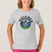Muskoka Design (Version 2) - T-shirt de base pour (Devant)