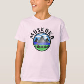 Muskoka Design (Version 2) - T-shirt de base pour  (Devant)