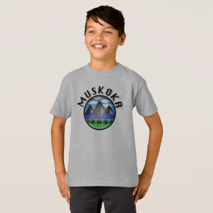 Muskoka Design (Version 2) - T-shirt de base pour 