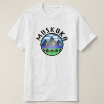 Muskoka Design (Version 2) - T-shirt pour hommes