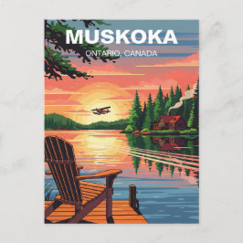 Muskoka Ontario Canada Briefkaart