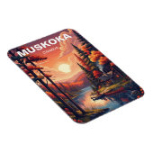 Muskoka Ontario Canada Magneet (Rechterzijde)