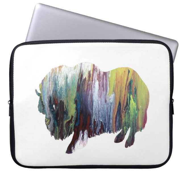 Muskox Laptop Sleeve (Voorkant)