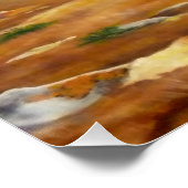 Muskox Painting Canadian Wildlife Poster Print Perfect Poster (Hoek)