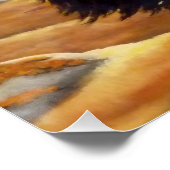 Muskox Peinture Poster canadien de la faune Imprim (Coin)