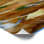 Muskox Peinture Poster canadien de la faune Imprim (Coin)