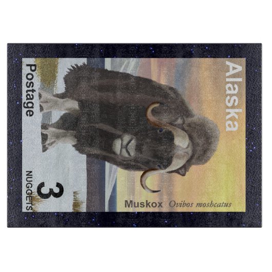 Muskox Snijplank (Voorkant)