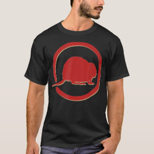 Muskrat Lover Retro Style Animal T-shirt