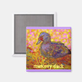 muskuseend magneet (Voorkant / Achterkant)