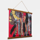 muskusos hangend wandkleed (Gebogen)