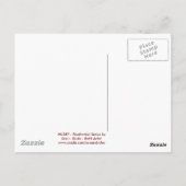 MUSKY C en R Briefkaart (Achterkant)