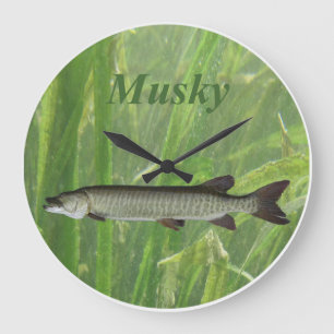 Musky Clock Grote Klok
