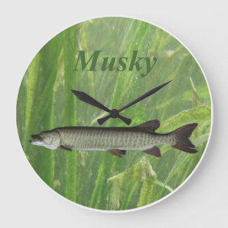 Musky Clock Grote Klok