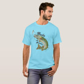 Musky Hunter Origineel ontwerp T-shirt (Voorkant volledig)