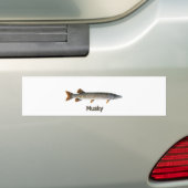 Musky Logo (titel) Bumpersticker (Op auto)