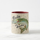 Musky Original Design Mok (Midden)