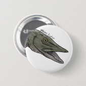 Musky pin ronde button 5,7 cm (Voorkant /achterkant)