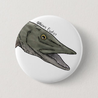 Musky speld ronde button 5,7 cm