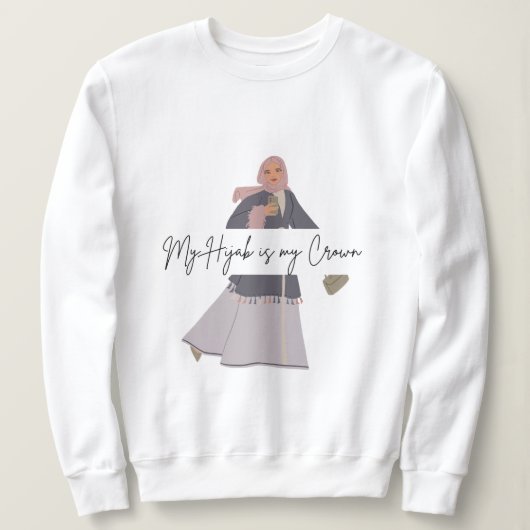 Muslim Hijabi Sweatshirt (Design voorkant)