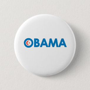 MUSLIM OBAMA RONDE BUTTON 5,7 CM