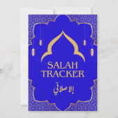 Muslim Salah Weekly Tracker Save The Date (Voorkant)