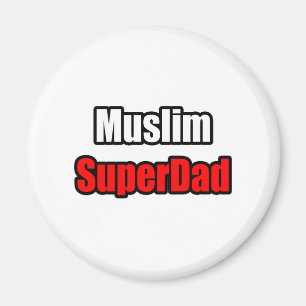 Muslim SuperDad Magneet