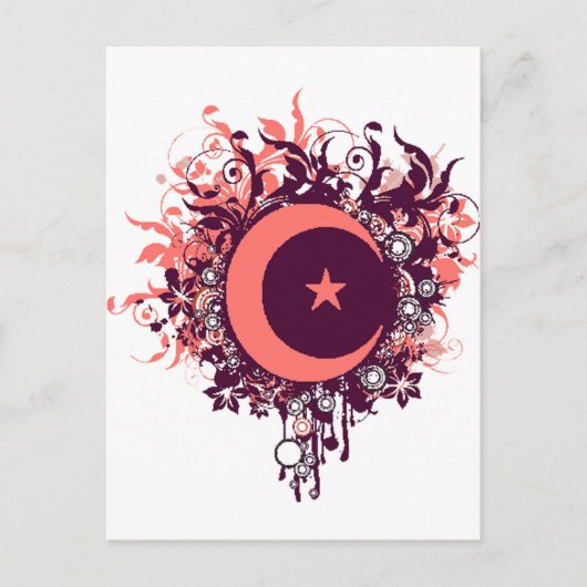 Muslima Briefkaart (Voorkant)